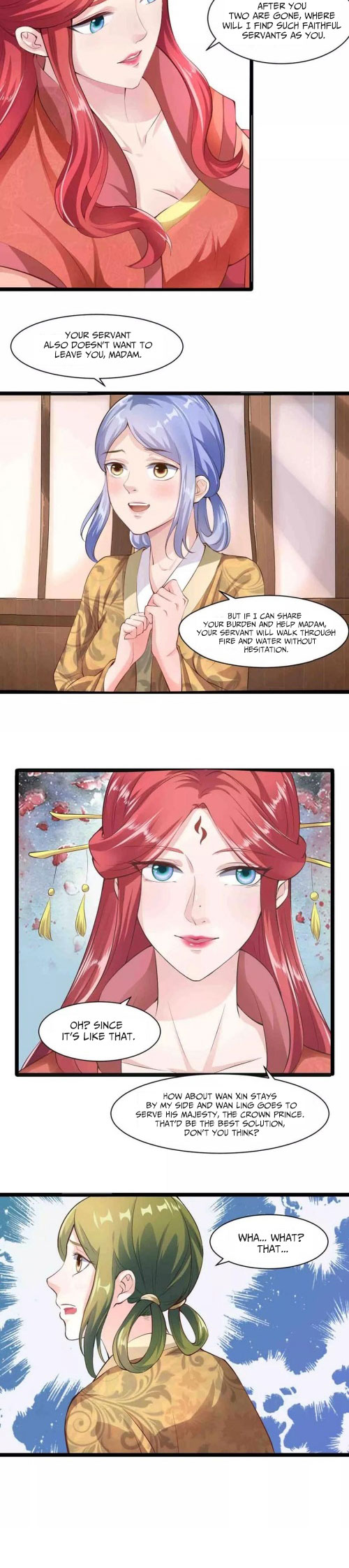 The emperor is afraid that the princess will have the world chapter 30 - page 3