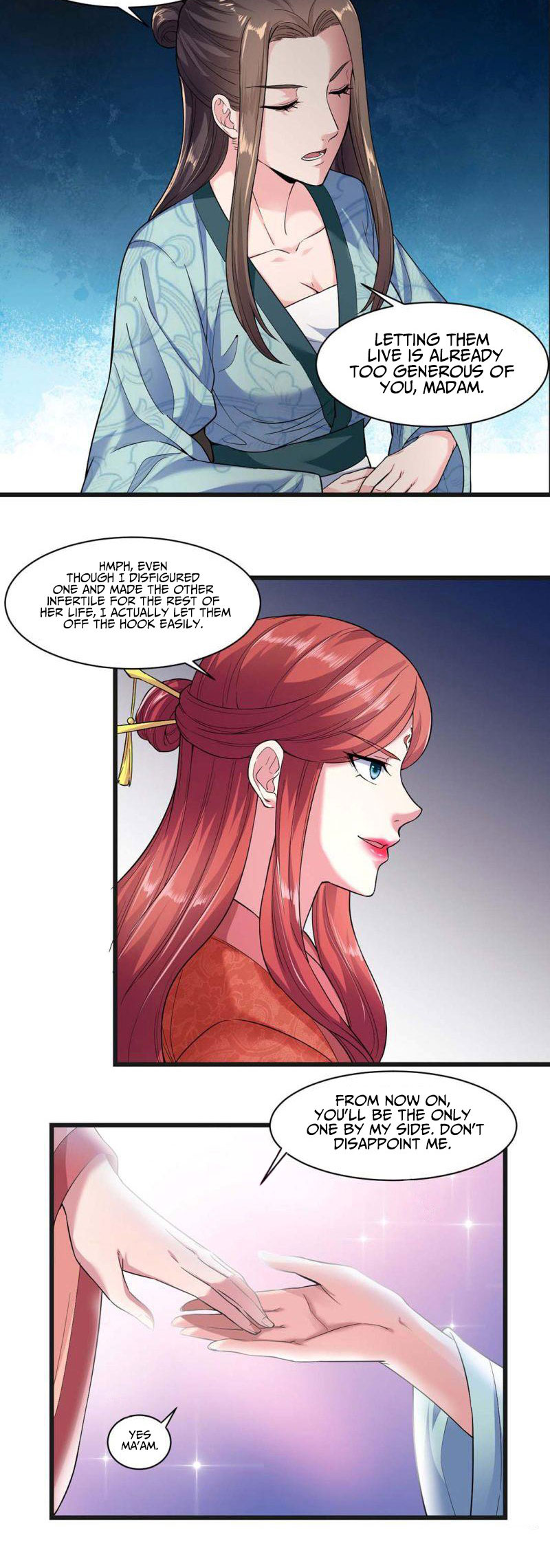 The emperor is afraid that the princess will have the world chapter 36 - page 9