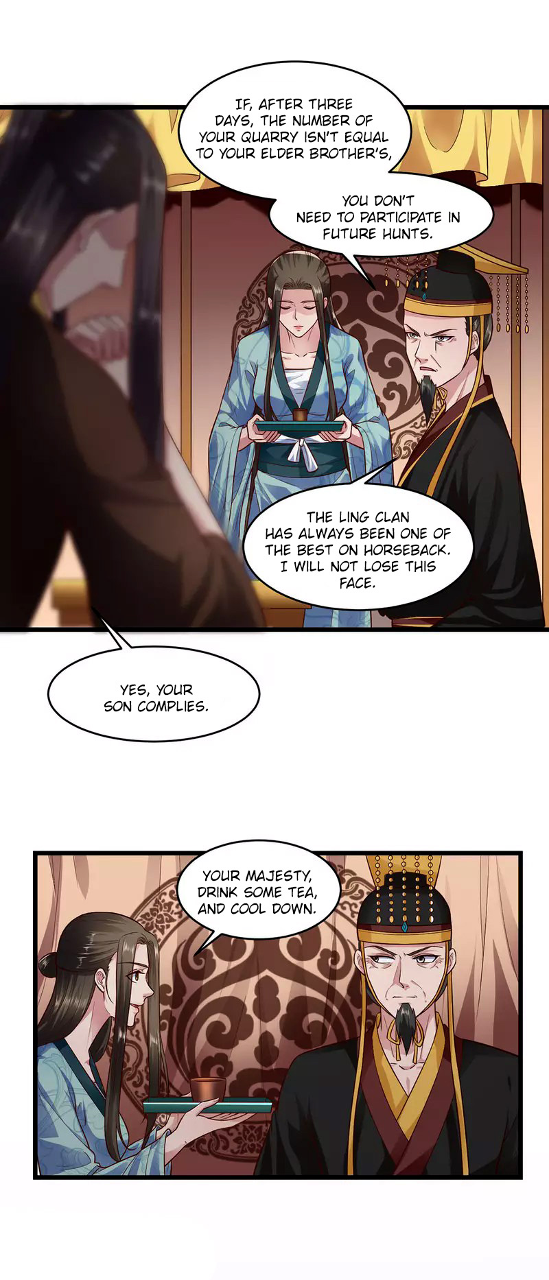 The emperor is afraid that the princess will have the world chapter 56 - page 12