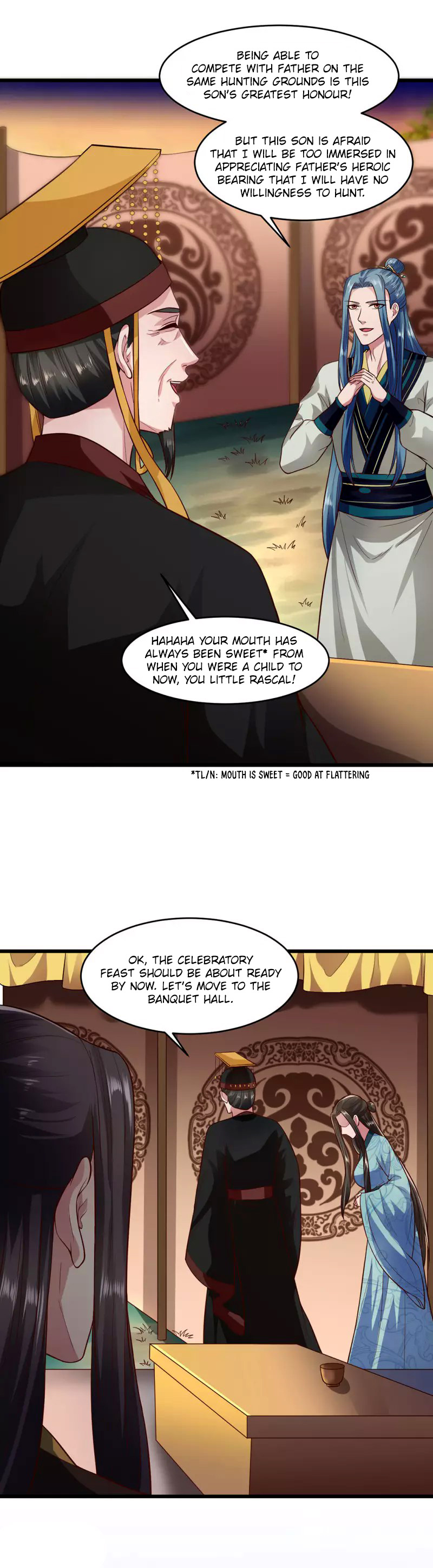 The emperor is afraid that the princess will have the world chapter 56 - page 14