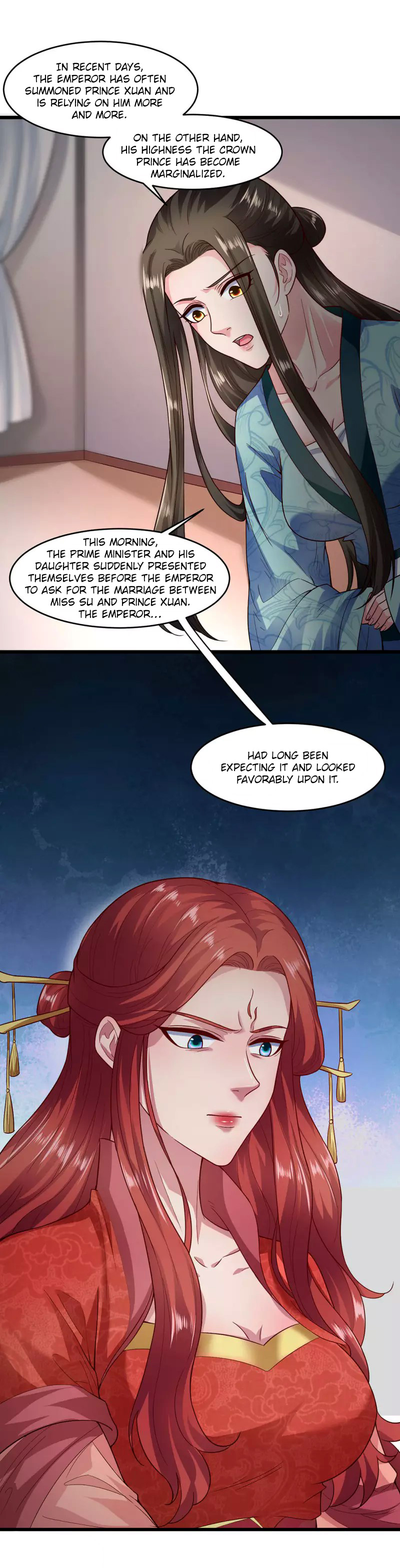 The emperor is afraid that the princess will have the world chapter 56 - page 3