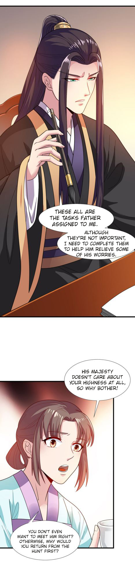 The emperor is afraid that the princess will have the world chapter 69 - page 18