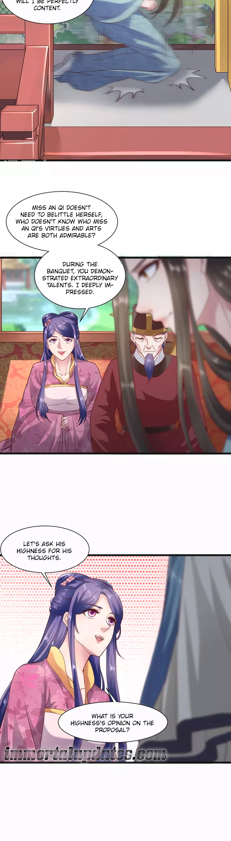 The emperor is afraid that the princess will have the world chapter 55 - page 4