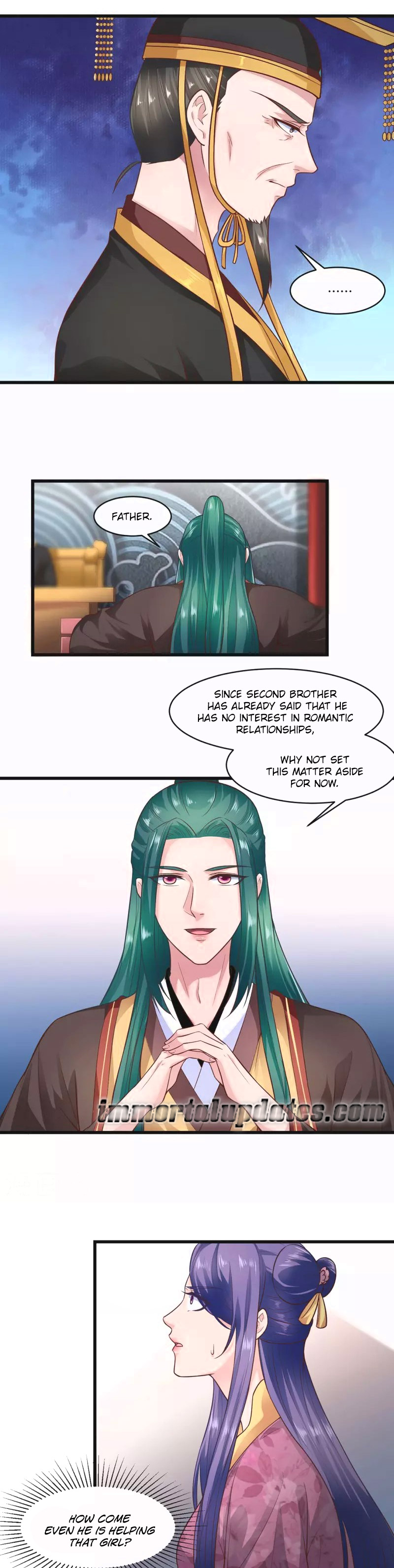 The emperor is afraid that the princess will have the world chapter 55 - page 6