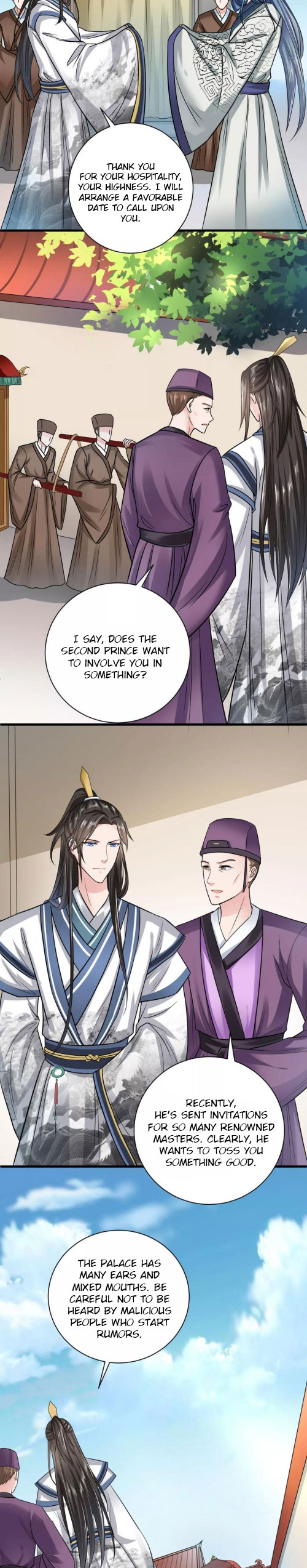 The emperor is afraid that the princess will have the world chapter 22 - page 3
