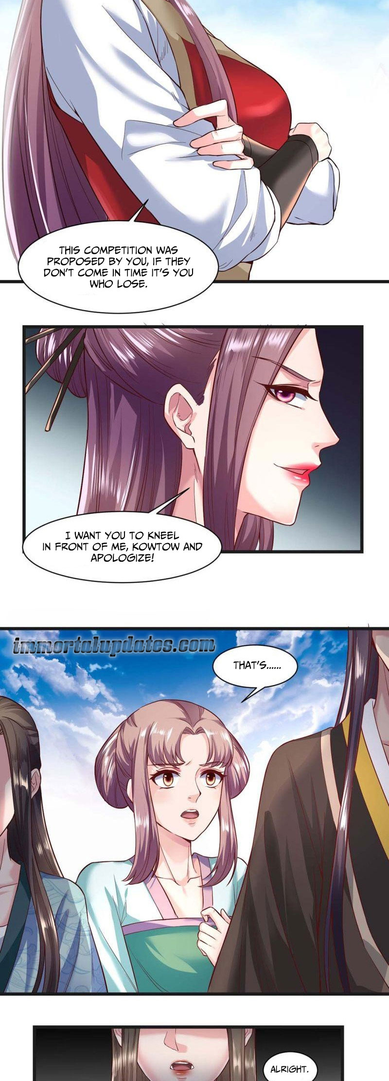 The emperor is afraid that the princess will have the world chapter 41 - page 11