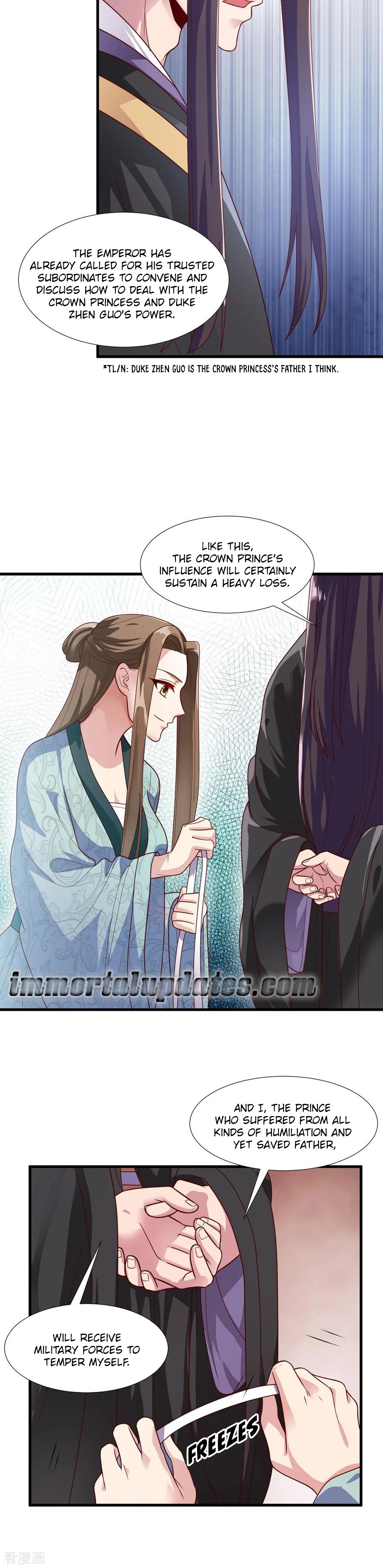 The emperor is afraid that the princess will have the world chapter 74 - page 14