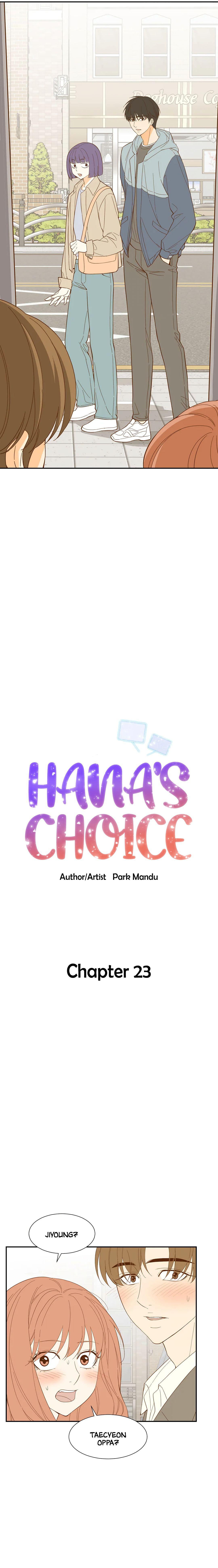 Hana’s Choice Chapter 23 - page 3