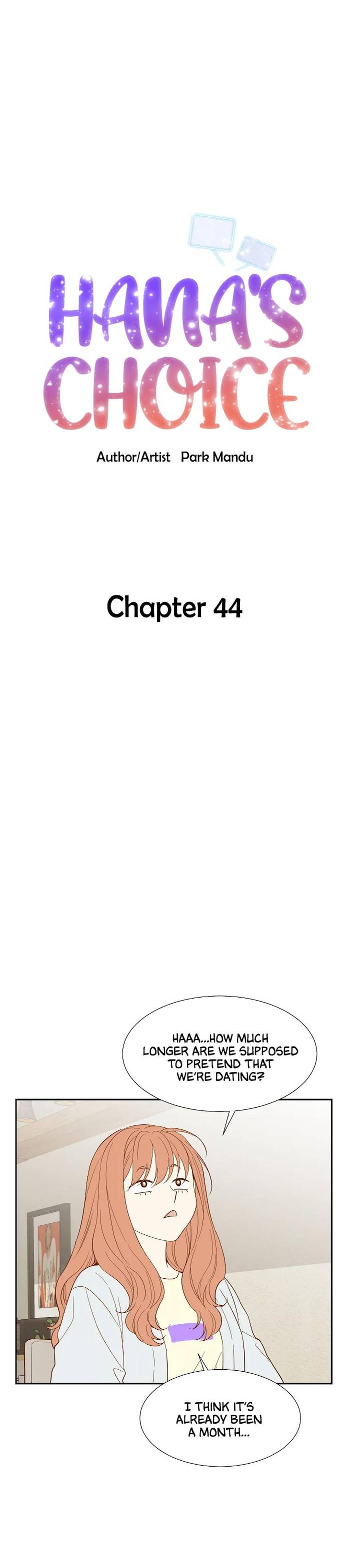Hana’s Choice Chapter 44 - page 7