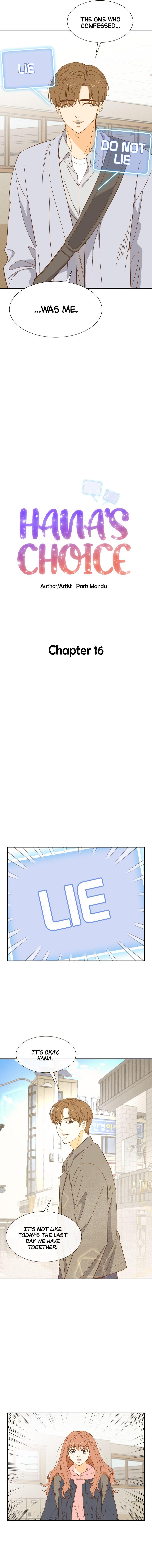 Hana’s Choice Chapter 16 - page 3