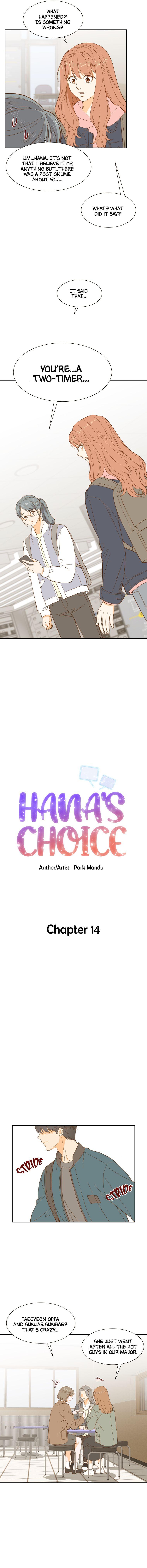 Hana’s Choice Chapter 14 - page 2