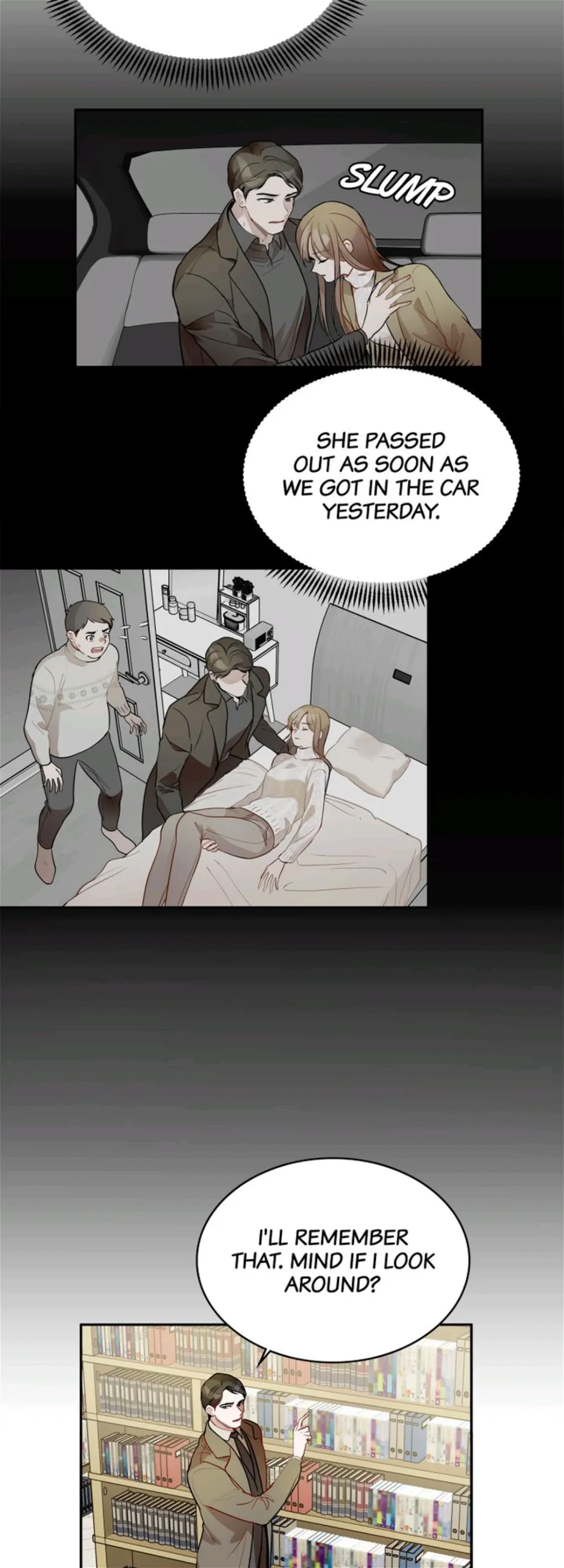 Her Peculiar Visitor Chapter 21 - page 10