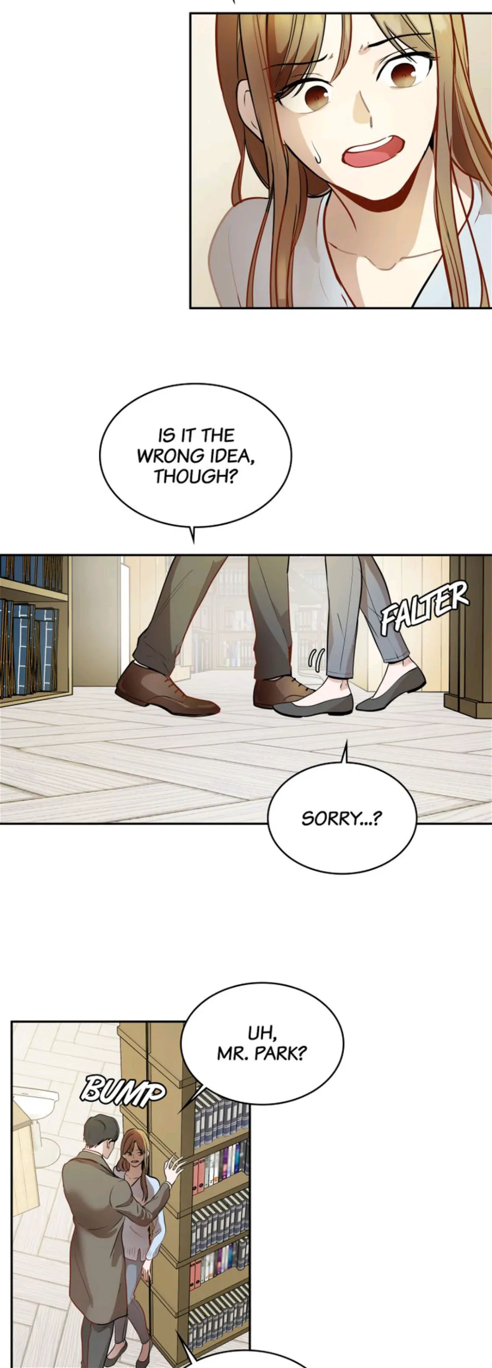 Her Peculiar Visitor Chapter 21 - page 22