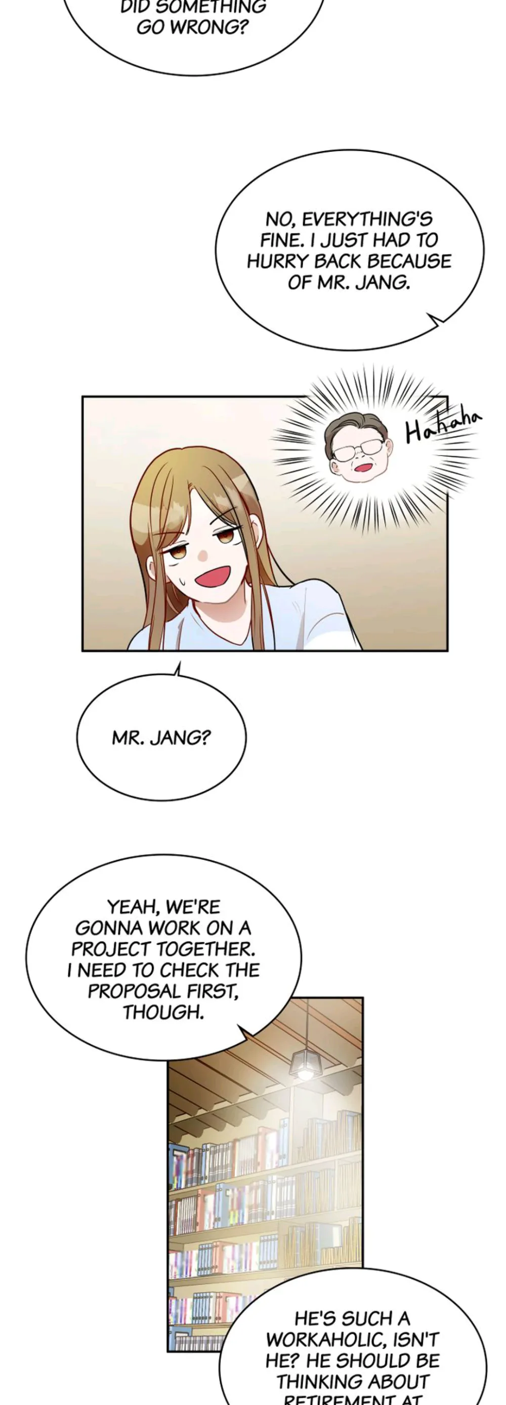 Her Peculiar Visitor Chapter 21 - page 4