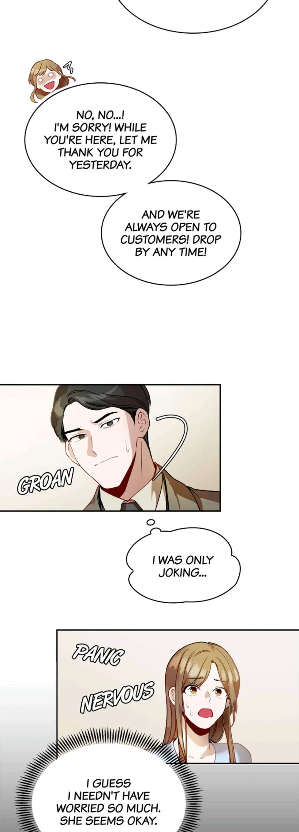 Her Peculiar Visitor Chapter 21 - page 9