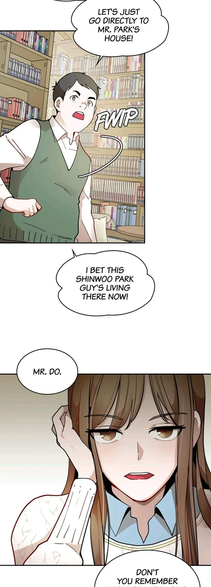 Her Peculiar Visitor Chapter 7 - page 10