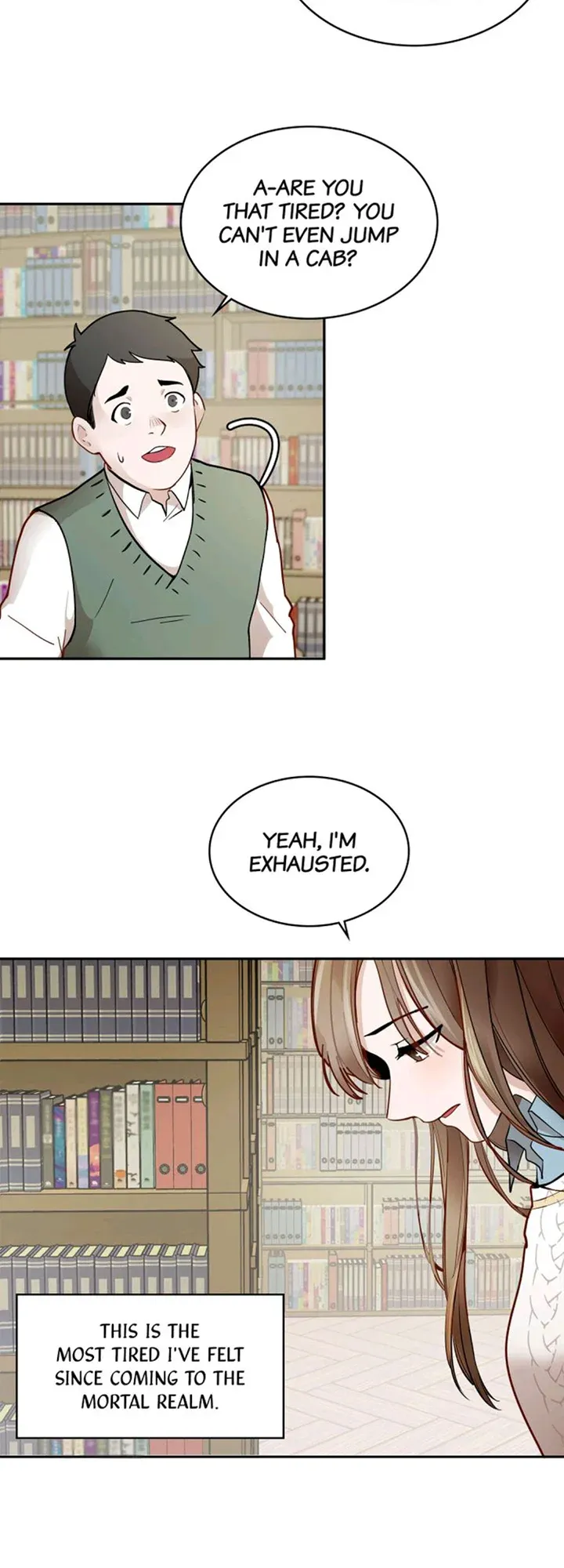 Her Peculiar Visitor Chapter 7 - page 12