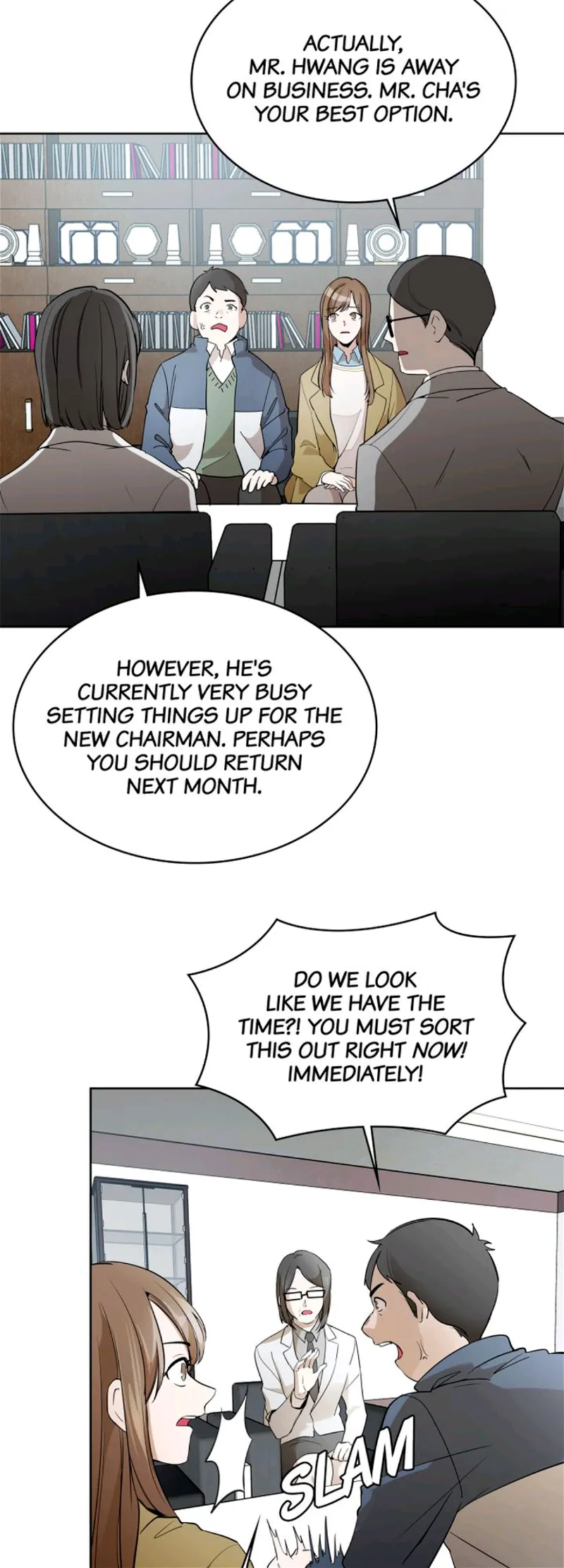 Her Peculiar Visitor Chapter 6 - page 12