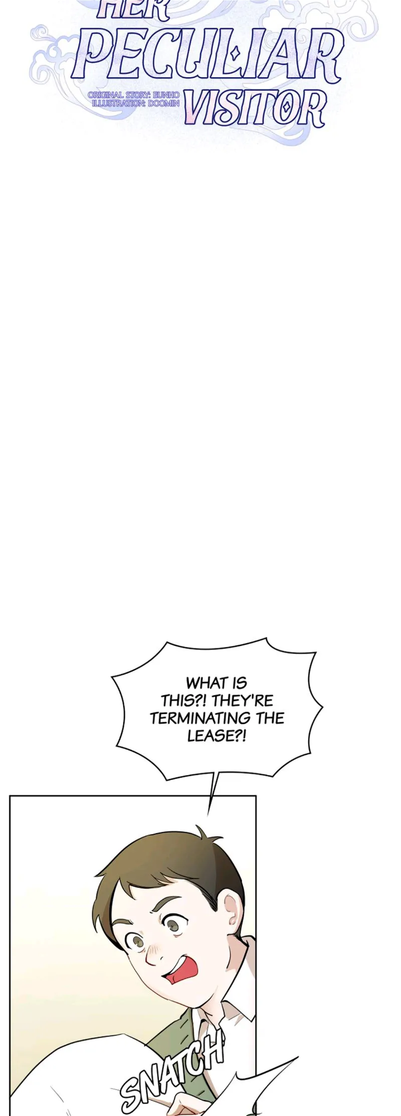 Her Peculiar Visitor Chapter 6 - page 3