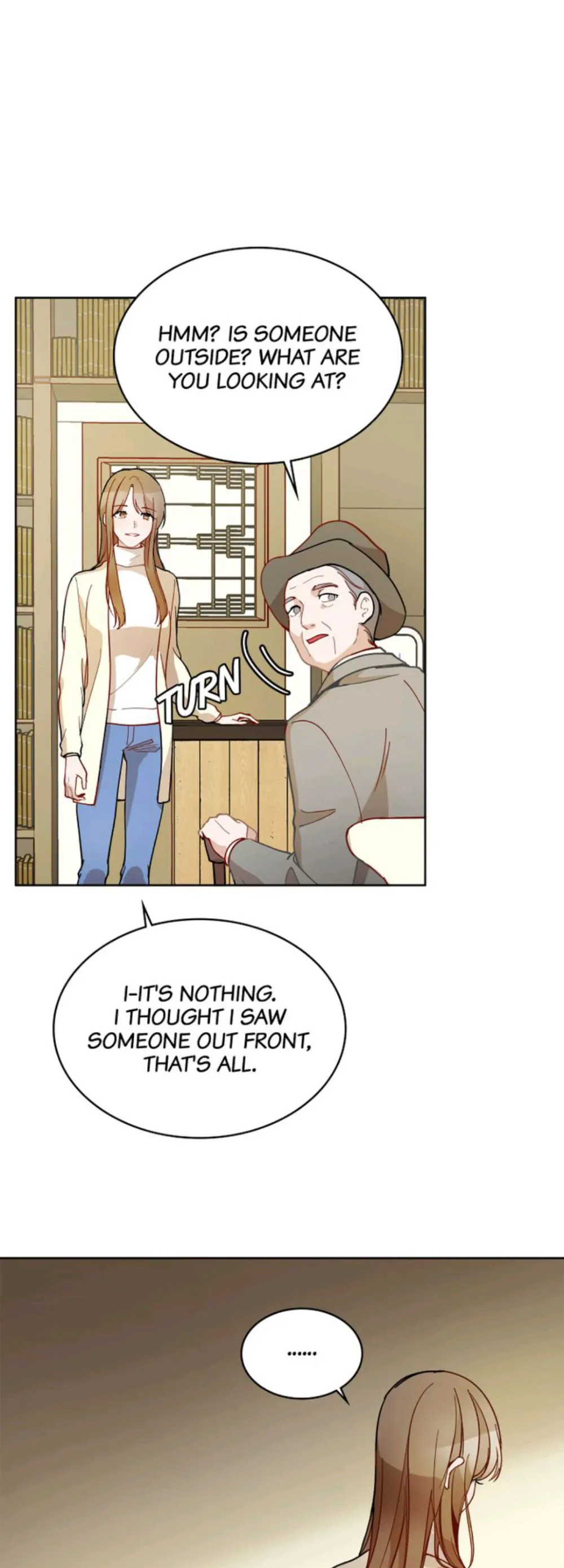 Her Peculiar Visitor Chapter 4 - page 2