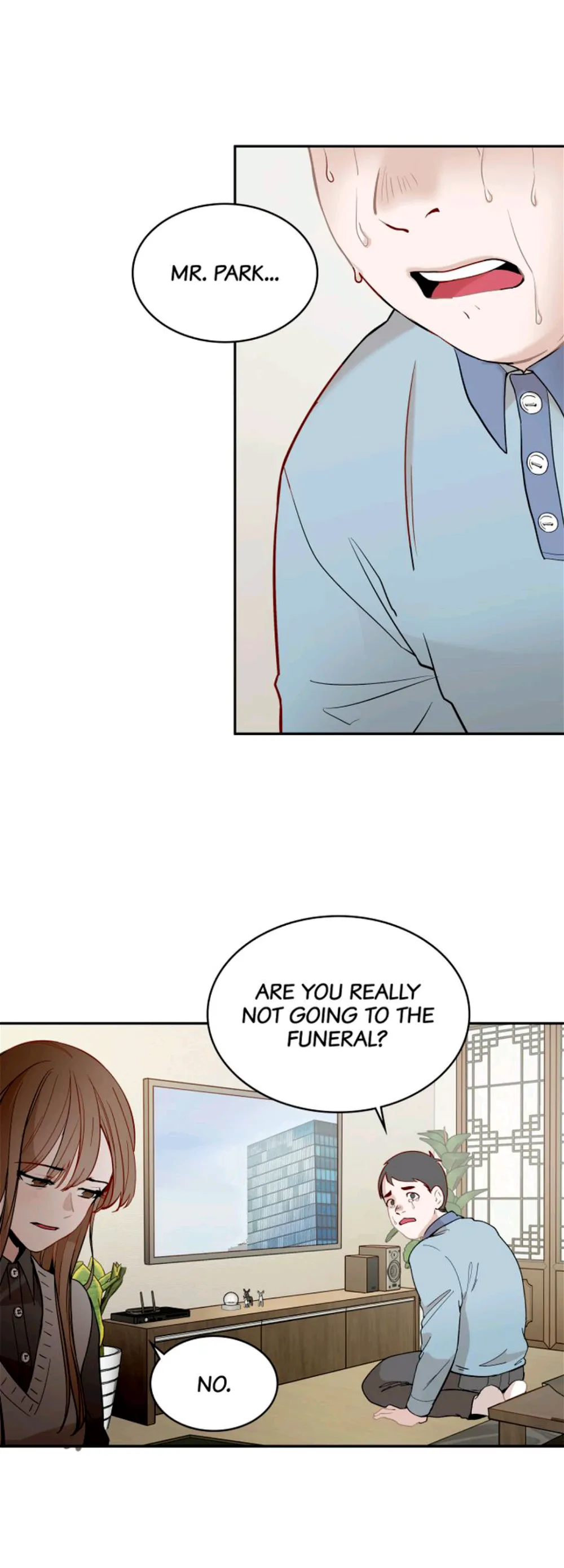 Her Peculiar Visitor Chapter 4 - page 38