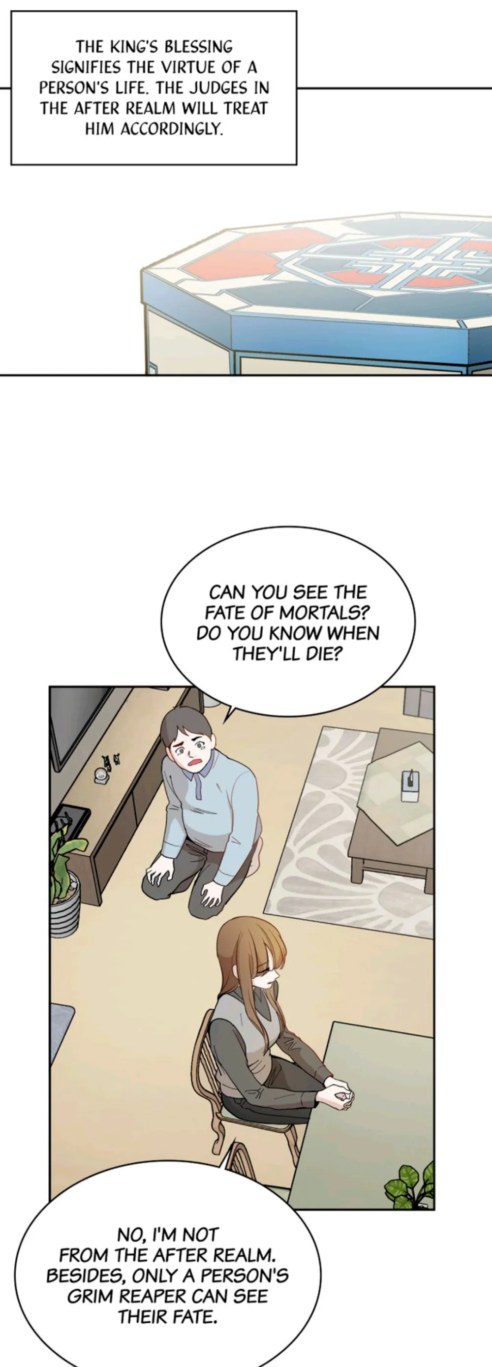 Her Peculiar Visitor Chapter 4 - page 40