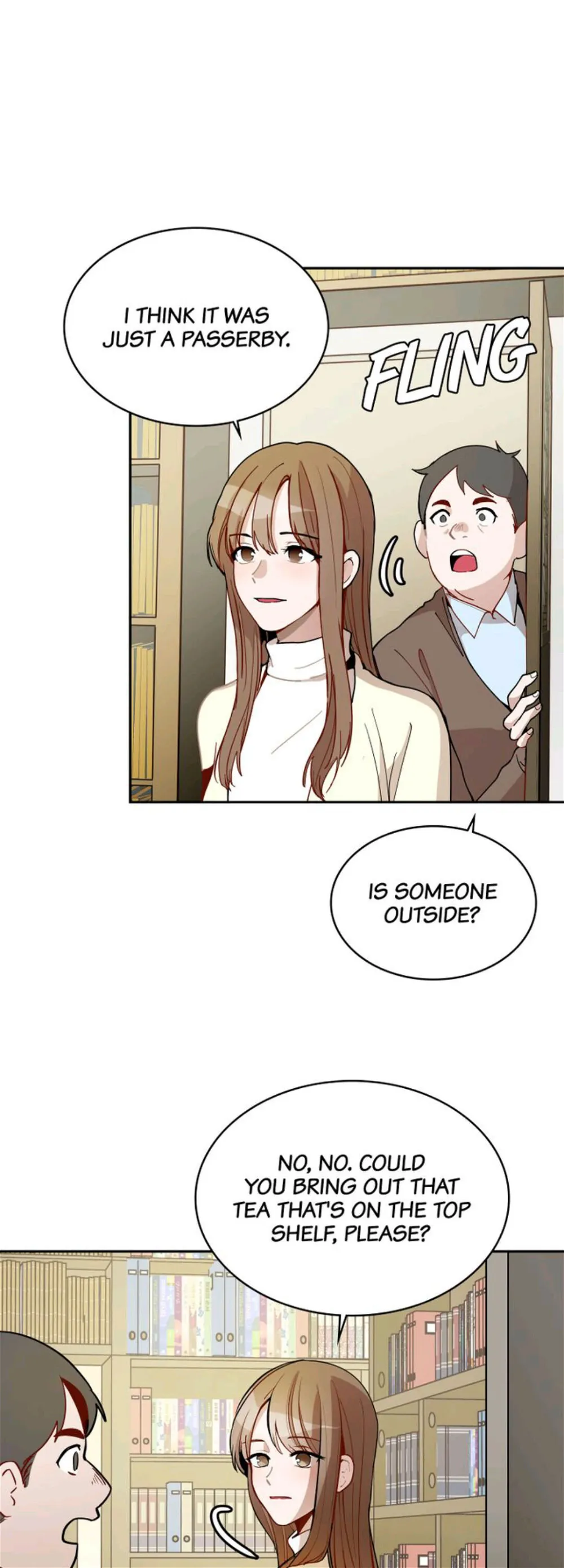 Her Peculiar Visitor Chapter 4 - page 5