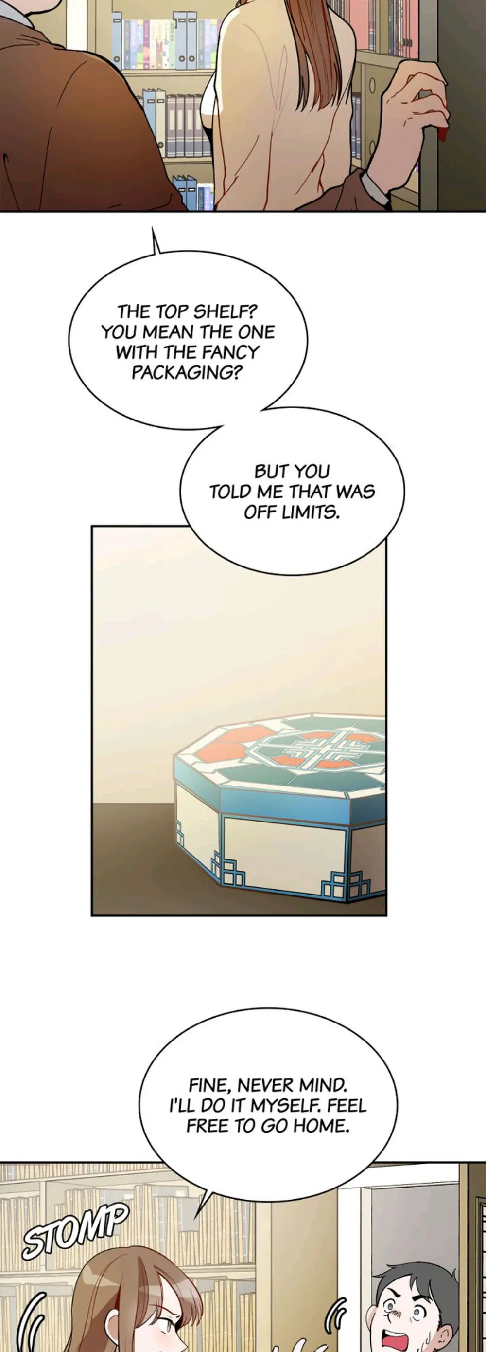 Her Peculiar Visitor Chapter 4 - page 6