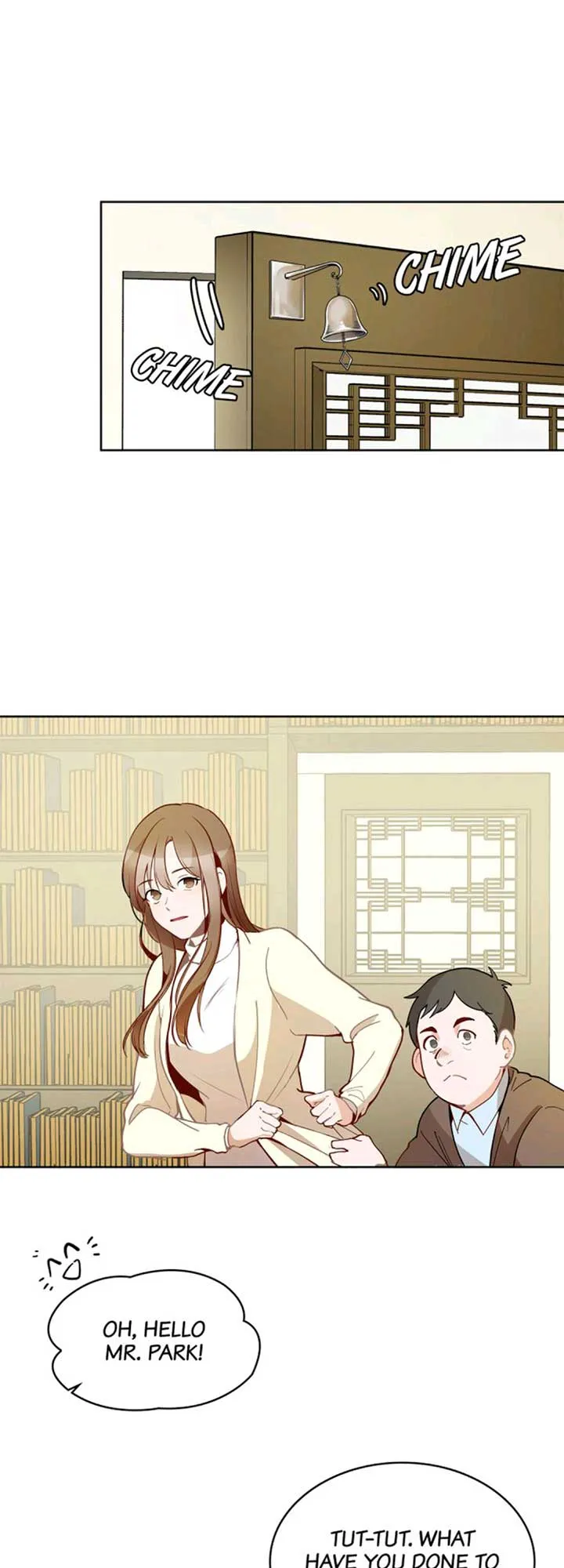 Her Peculiar Visitor Chapter 3 - page 11