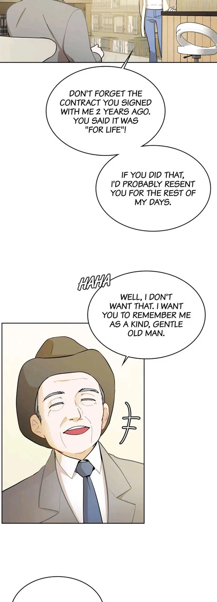 Her Peculiar Visitor Chapter 3 - page 22