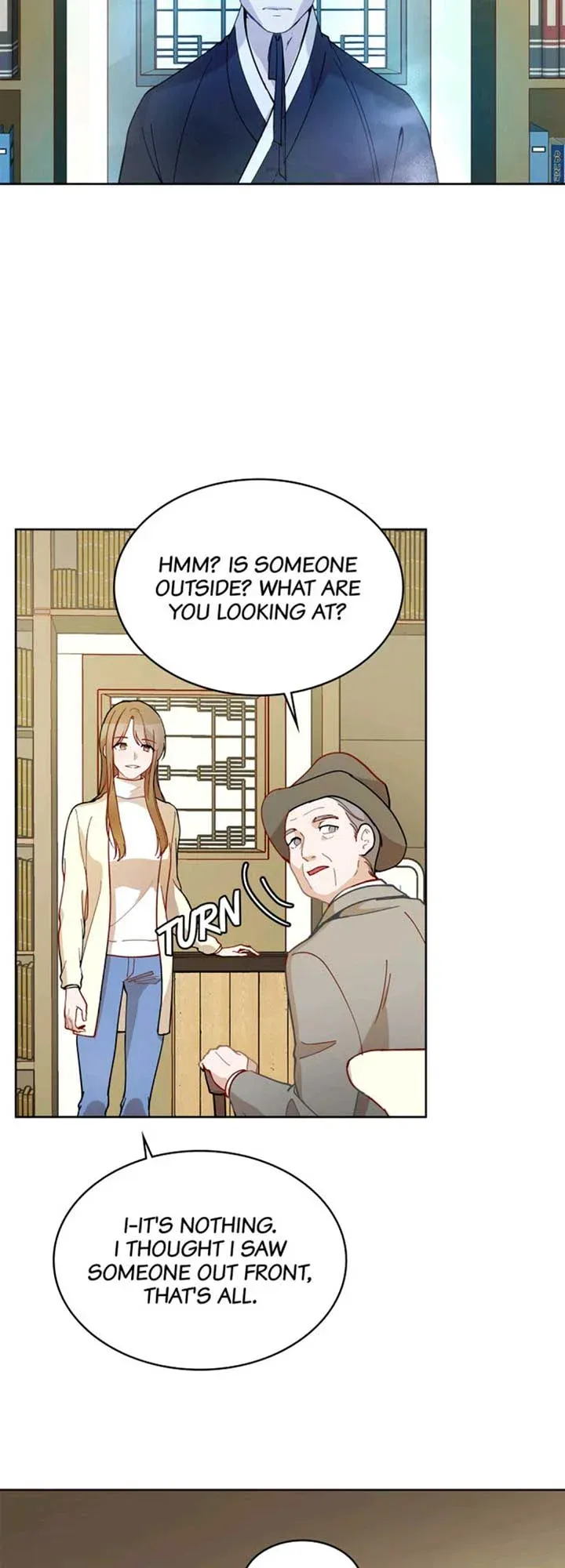 Her Peculiar Visitor Chapter 3 - page 25
