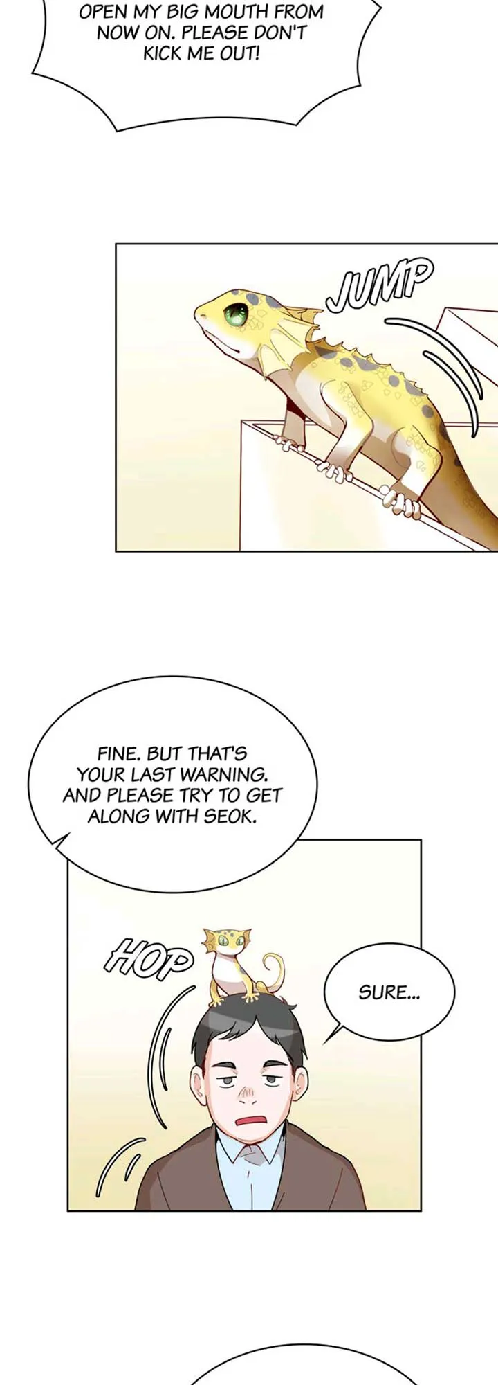 Her Peculiar Visitor Chapter 3 - page 5