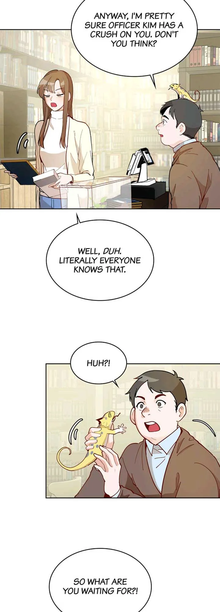 Her Peculiar Visitor Chapter 3 - page 6