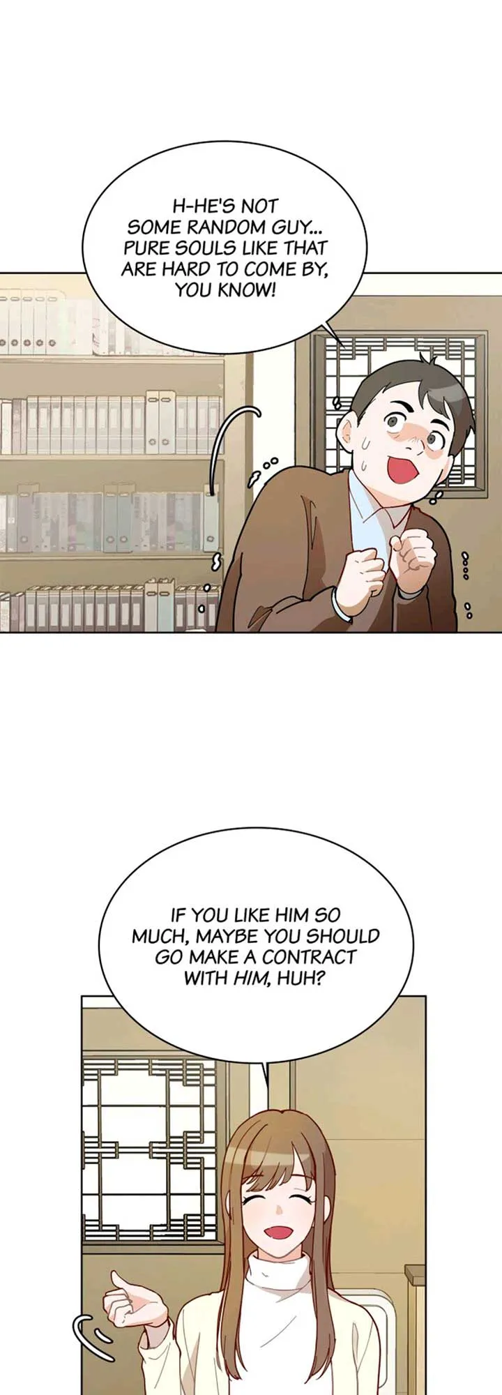 Her Peculiar Visitor Chapter 3 - page 8