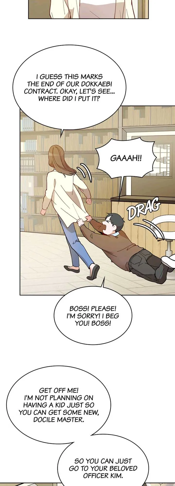 Her Peculiar Visitor Chapter 3 - page 9