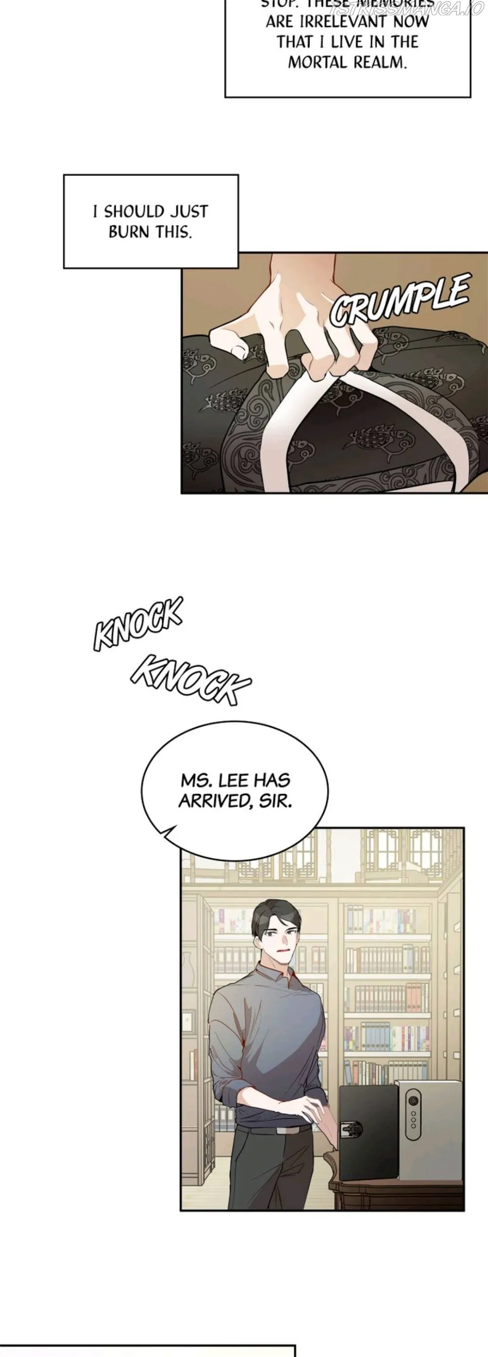 Her Peculiar Visitor Chapter 24 - page 25