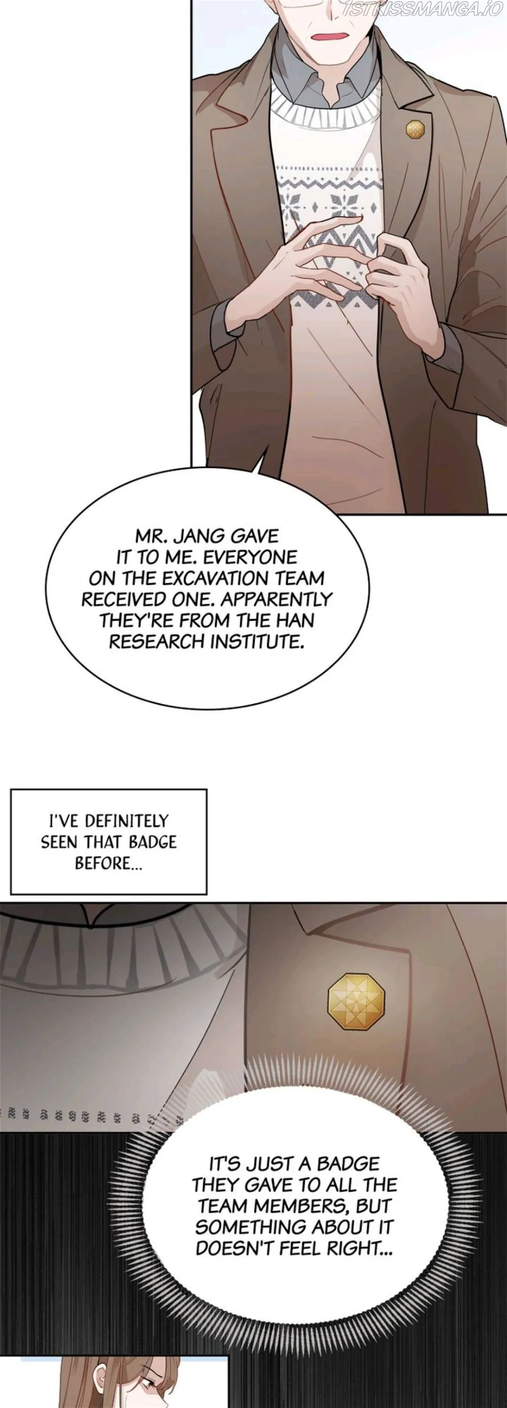 Her Peculiar Visitor Chapter 23 - page 14