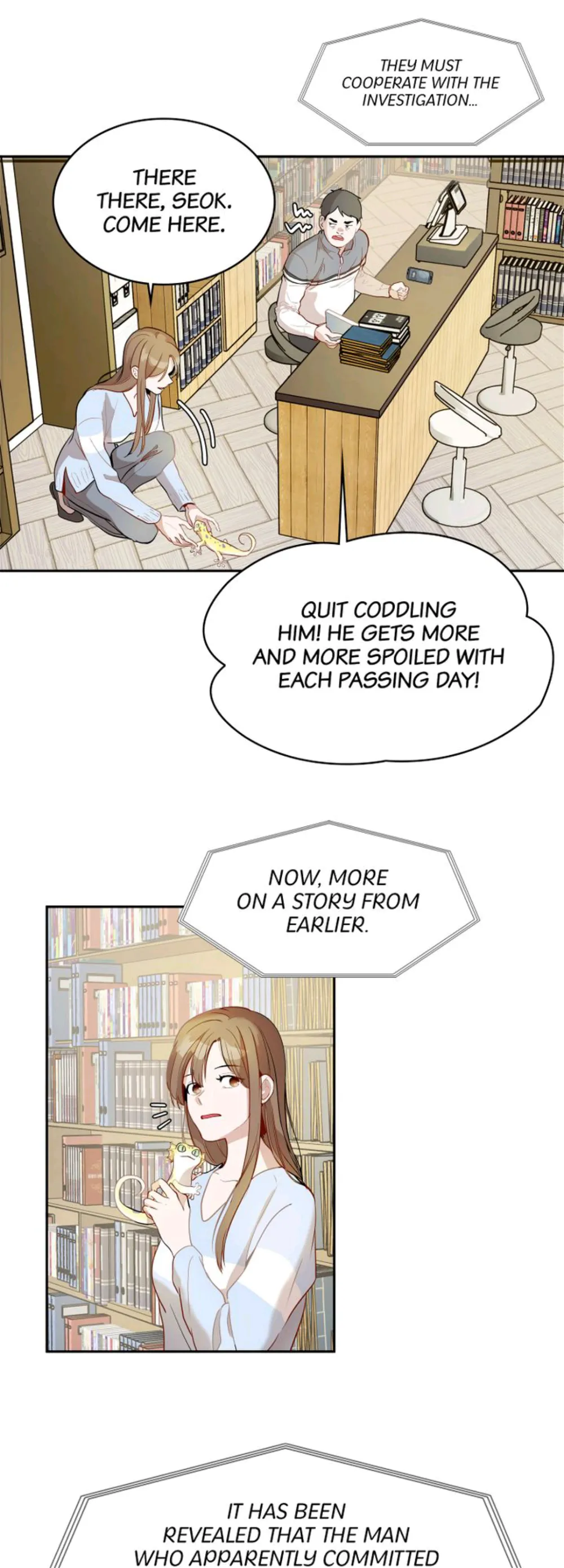 Her Peculiar Visitor Chapter 20 - page 13