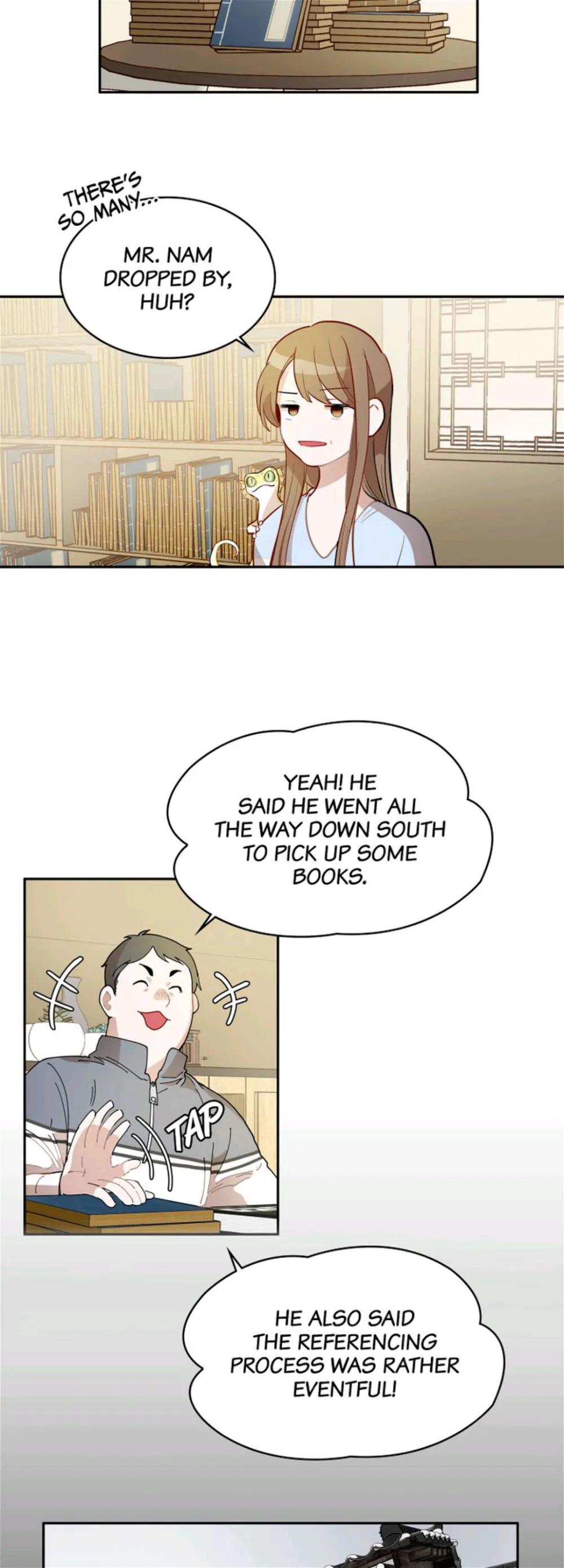 Her Peculiar Visitor Chapter 20 - page 16