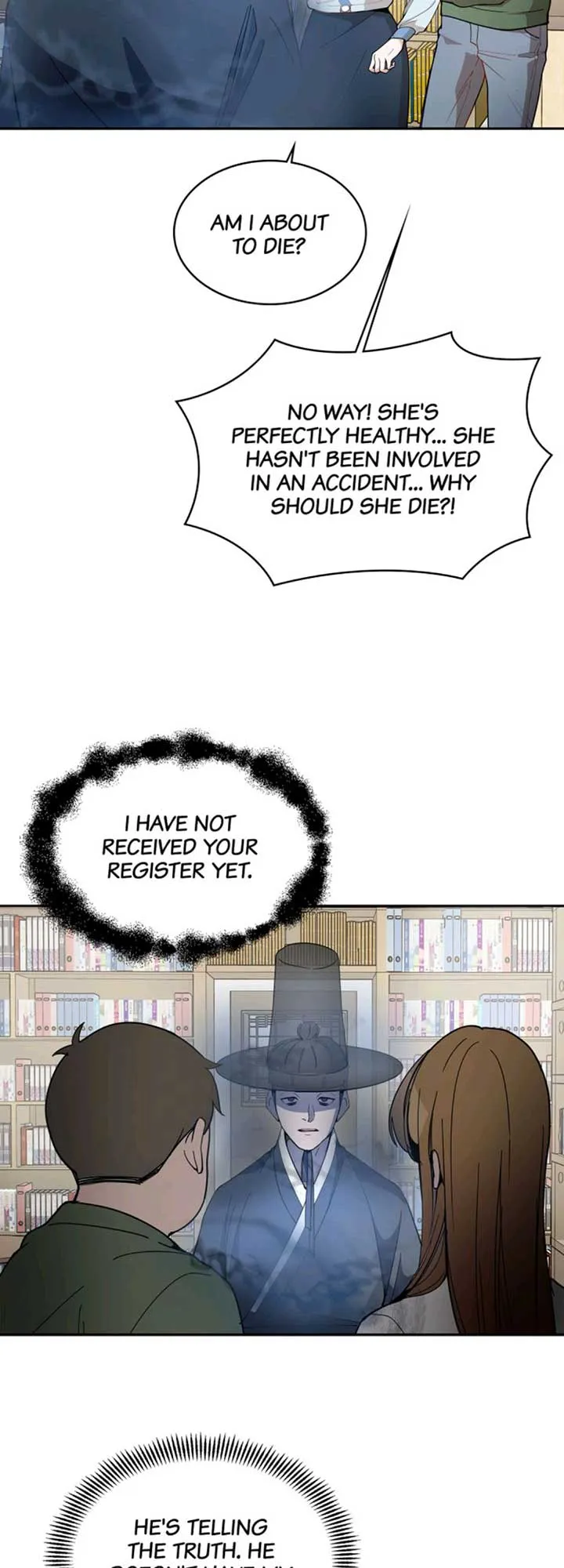 Her Peculiar Visitor Chapter 10 - page 14