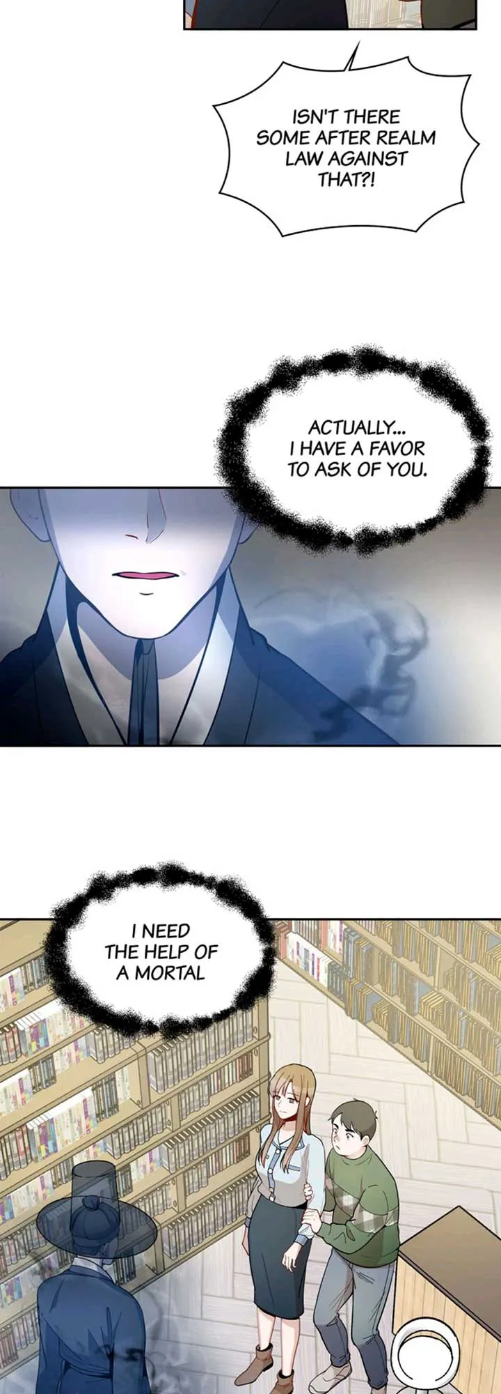 Her Peculiar Visitor Chapter 10 - page 16