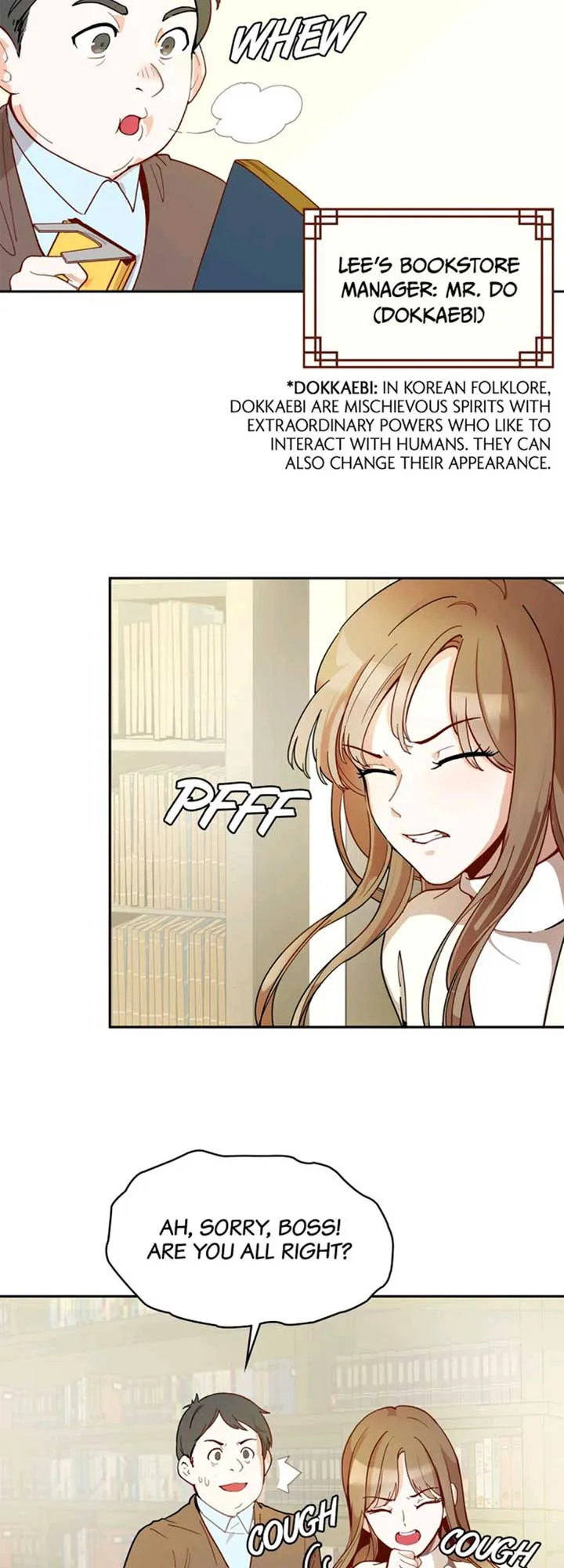 Her Peculiar Visitor Chapter 2 - page 19