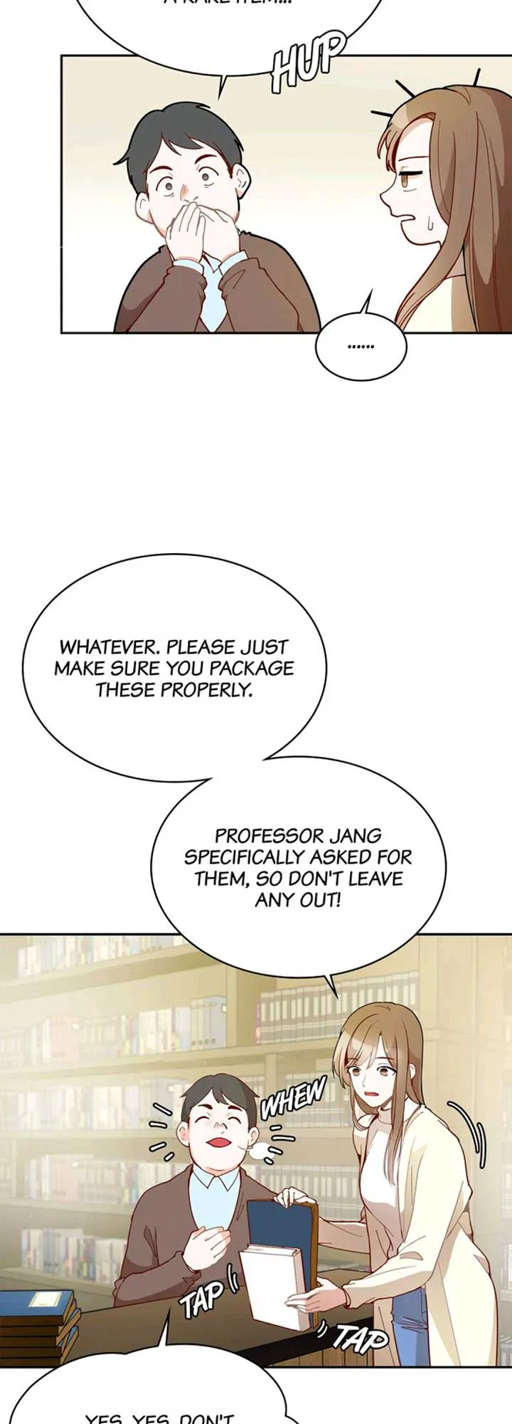 Her Peculiar Visitor Chapter 2 - page 22