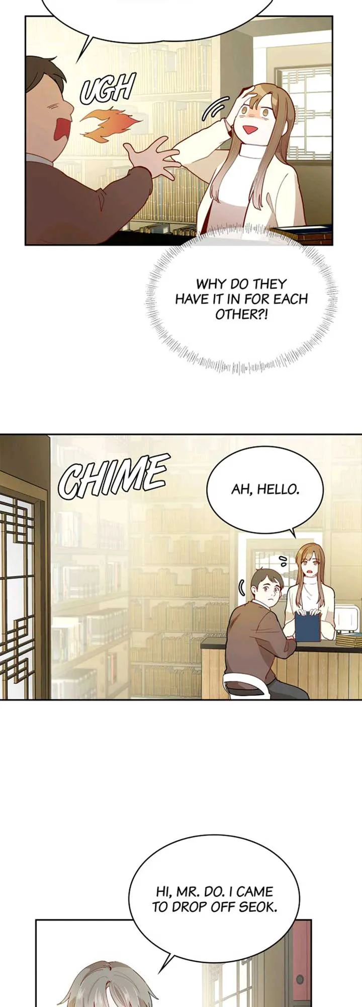 Her Peculiar Visitor Chapter 2 - page 25