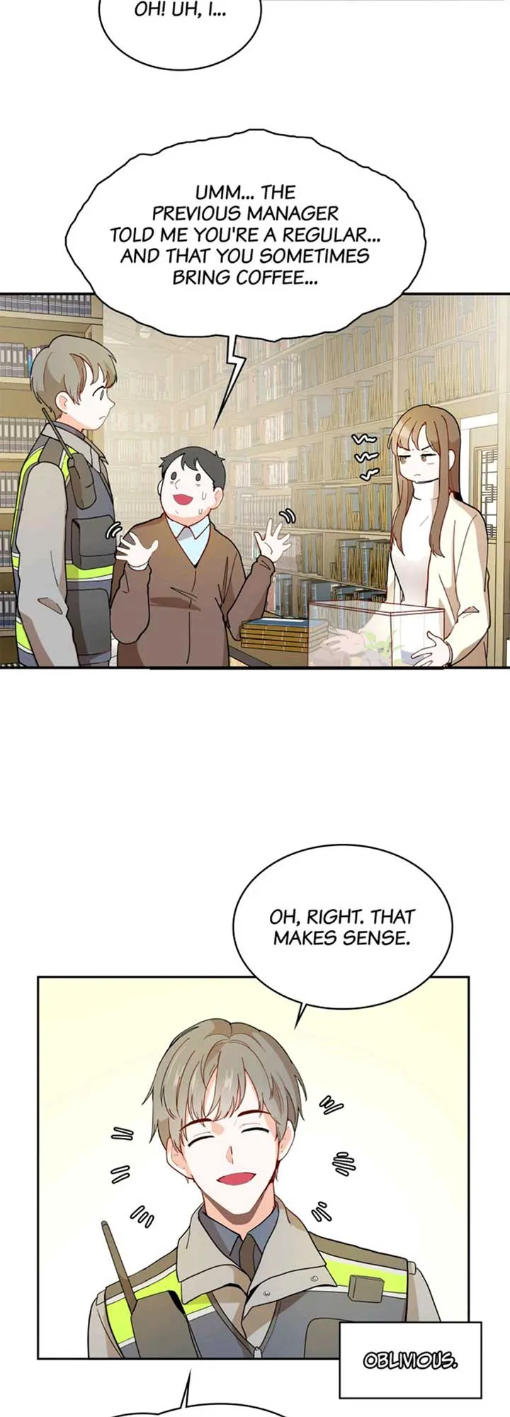 Her Peculiar Visitor Chapter 2 - page 32