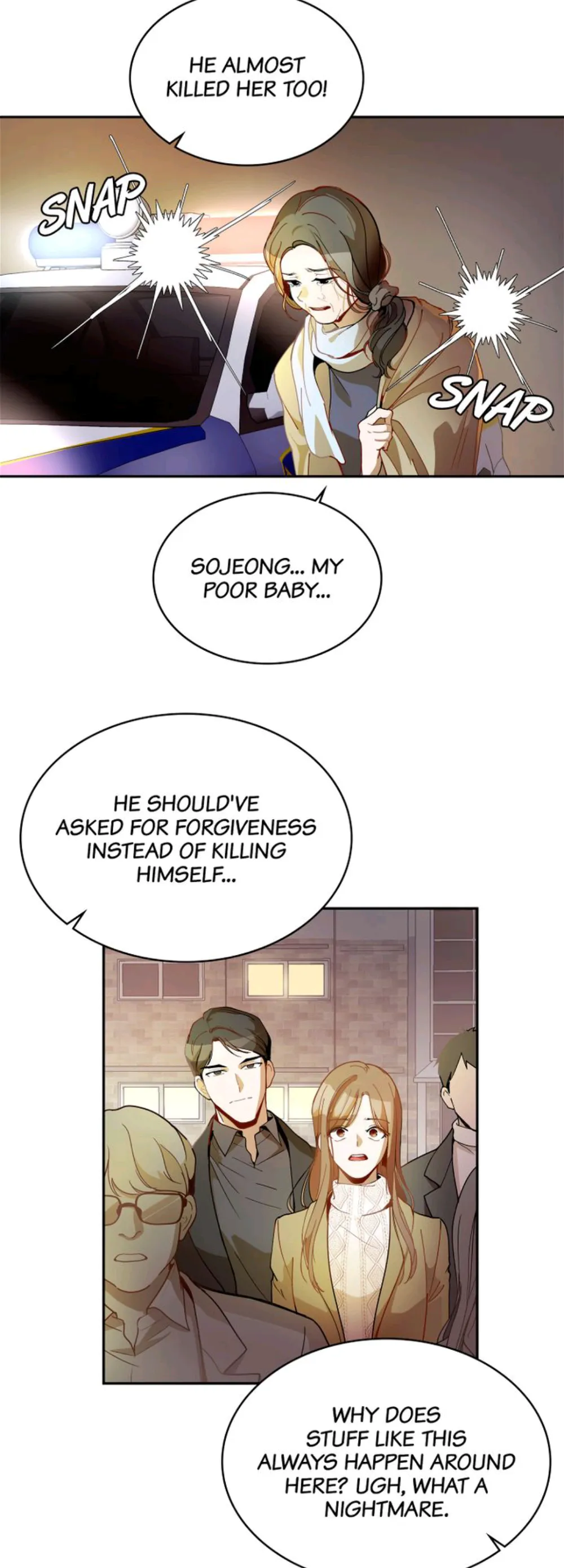 Her Peculiar Visitor Chapter 18 - page 14