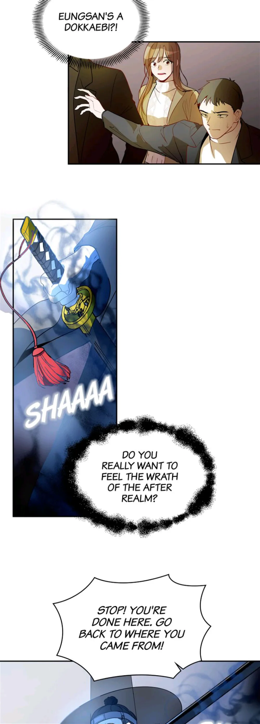 Her Peculiar Visitor Chapter 18 - page 25