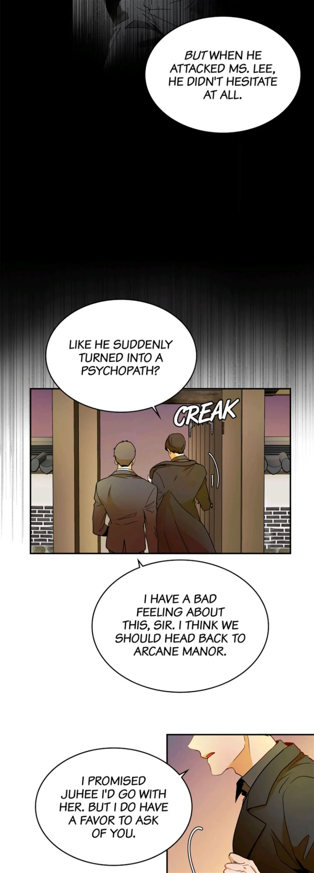 Her Peculiar Visitor Chapter 18 - page 8
