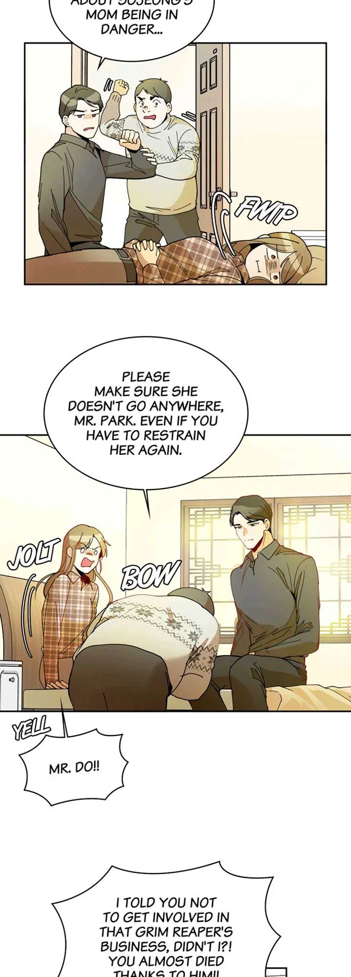 Her Peculiar Visitor Chapter 17 - page 13