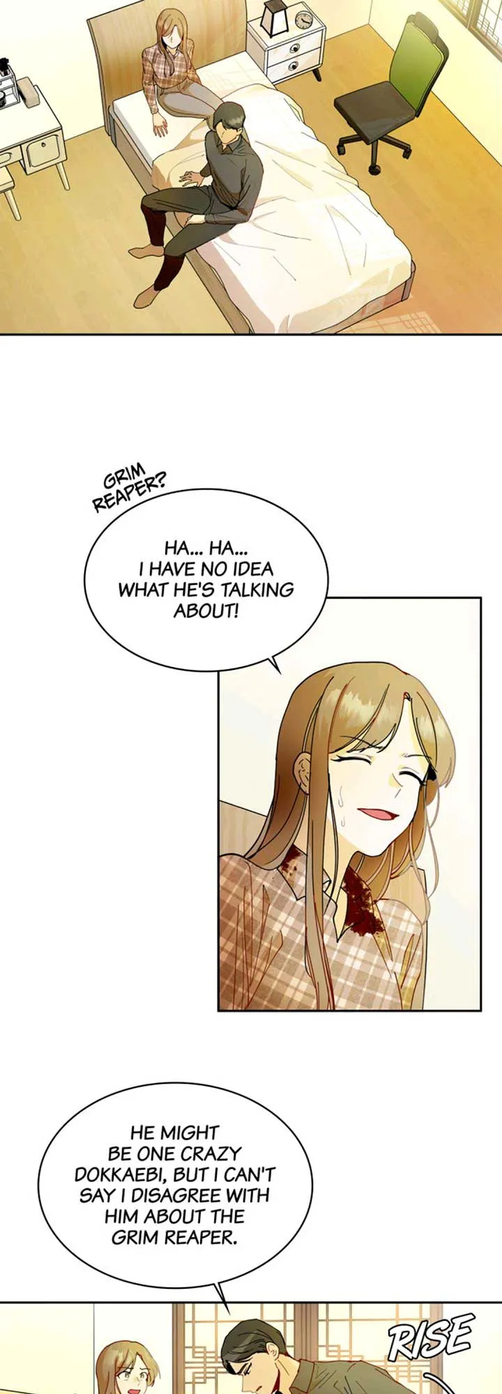Her Peculiar Visitor Chapter 17 - page 15